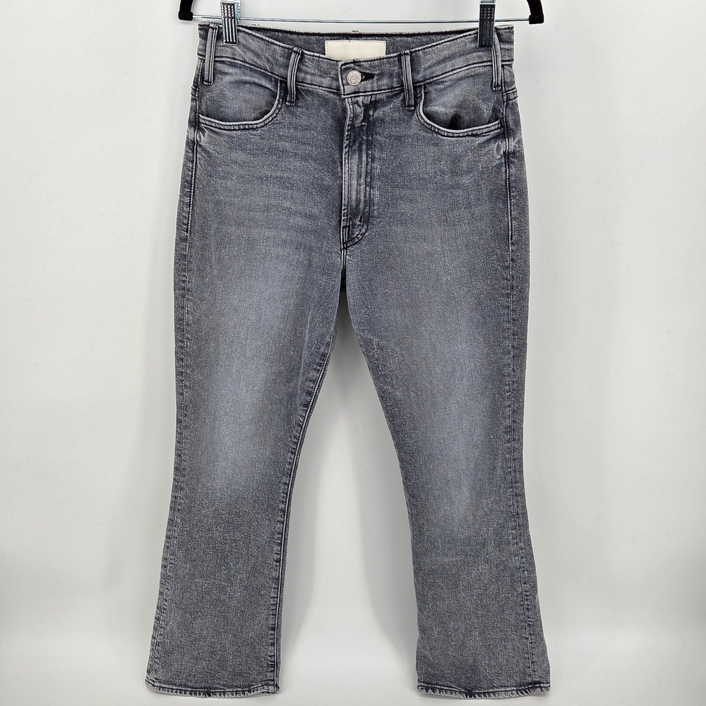 Mother Superior Women 27 Hustler Ankle Gray Jeans Drawing a Blank 1307-515 NWT